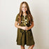 Olive Twirl Dress